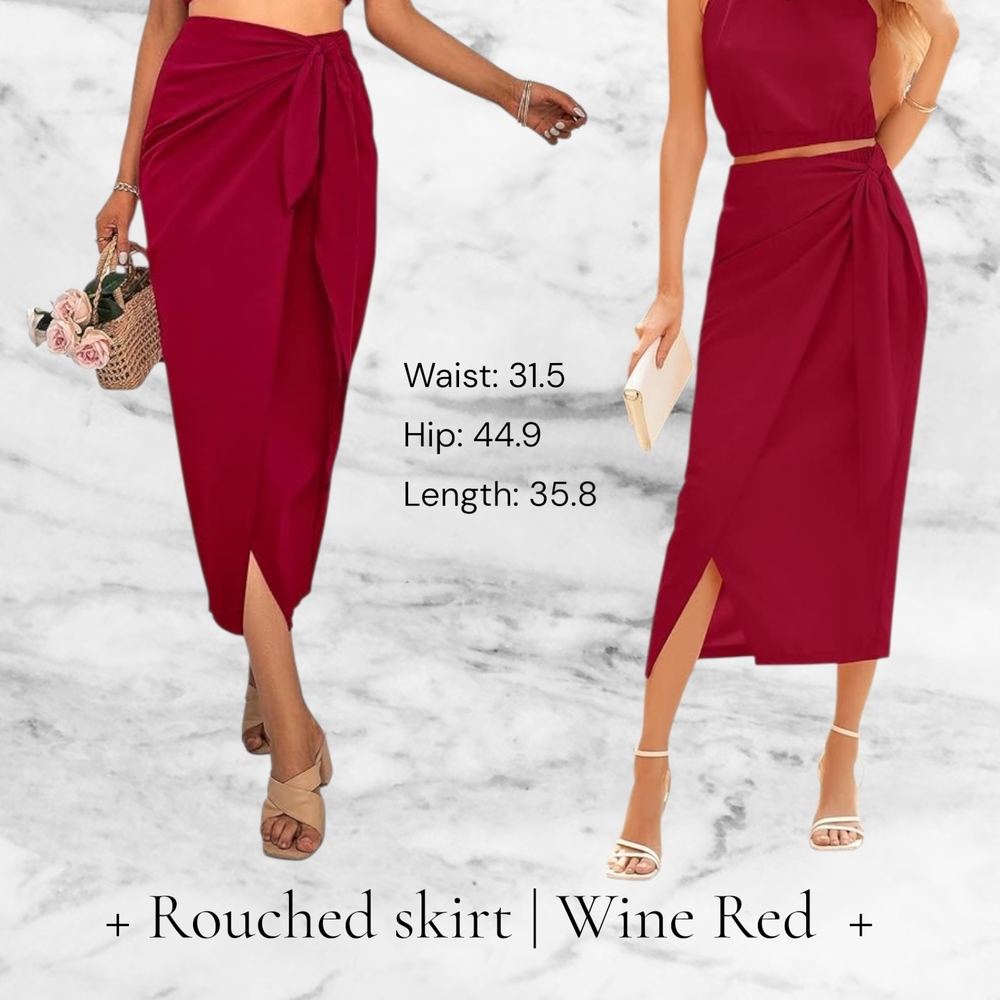 Vacation Wrap Maxi Skirt
